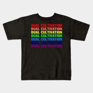 Dual Cultivation rainbow Funny Kids T-Shirt